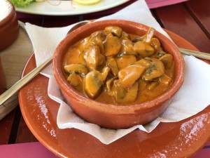 El Gaucho Vorspeise Pilze an pikanter Sauce