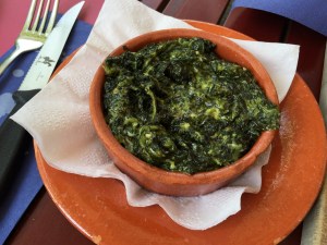 El Gaucho Beilage Spinat